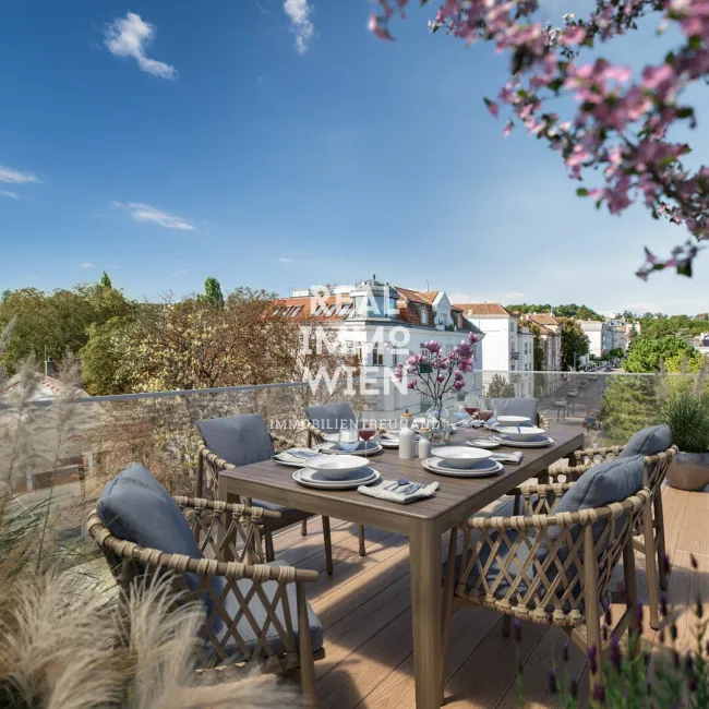 Exklusives Penthouse im Döblinger Cottage - Titelbild