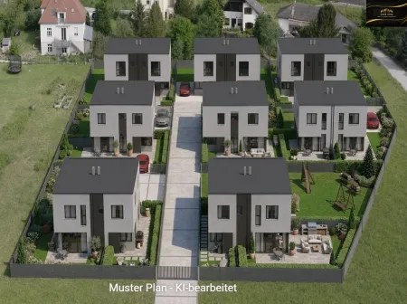 Moderne Doppelhaushälfte in Seebenstein: 5 Zimmer, Garten, Terrasse, Stellplatz, Erstbezug!