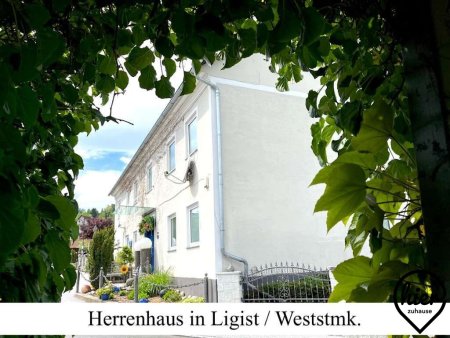 * Top-Lage Ligist: Traumhaftes Herrenhaus mit dzt. 4 Wohneinheiten und weiteren Grundstücken ca. 5% Rendite *