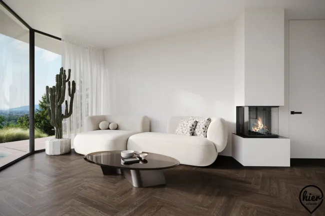 Exklusive Neubauvilla mit Infinity-Feeling & Schlossbergblick | Pool, Sauna, absolute Ruhelage - Bild