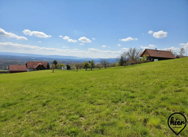 Seltene Gelegenheit: Sonniger Baugrund in Aussichtslage bei Stainz – ca. 900 m² - Bild