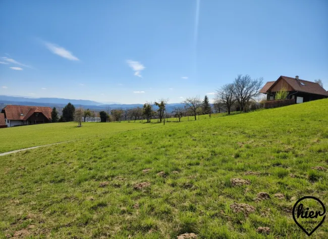 Seltene Gelegenheit: Sonniger Baugrund in Aussichtslage bei Stainz – ca. 900 m² - Bild
