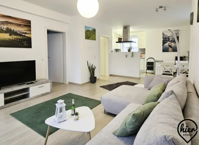Ruhige 3-Zimmer-Wohnung in Straßgang – großer Sonnenbalkon & Garage | Ideal für Paare/Familien - Bild