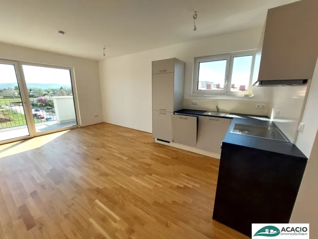 Dachgeschoßwohnung mit 2 Terrassen inkl. Küche - inkl. PKW-Stellplatz – Neubau! Erstbezug! - Nähe St. Pölten - Titelbild