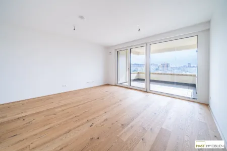 *Erstbezug* 2-Zimmer Wohnung mit rund 11 qm Freifläche!