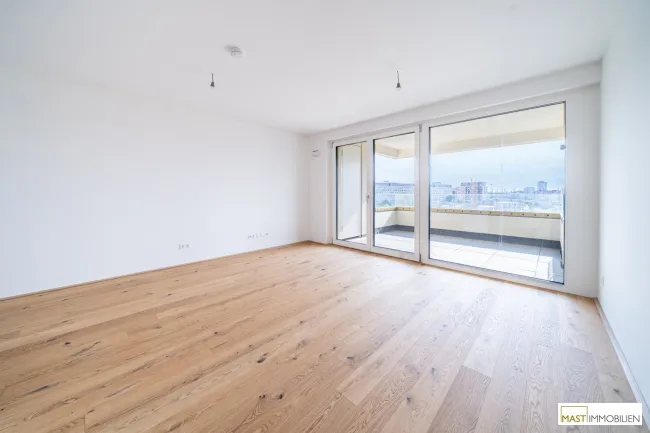 *Erstbezug* 2-Zimmer Wohnung mit rund 11 qm Freifläche! - Titelbild