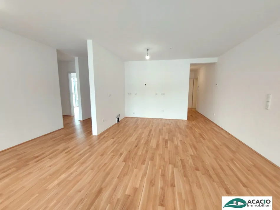 ***Herbst-Aktion: 1 Parkplatz gratis*** moderne 3-Zimmer-NEUBAUWOHNUNG mit Loggia - leistbarer Neubau Nähe St.Pölten / Wohnpark Ober-Grafendorf - ökologisch, hochmodern, ausgezeichnet - Bild