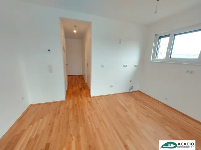 ***NEU: charmante und sonnige 3-Zimmer-Wohnung mit Loggia - leistbarer Neubau Nähe St.Pölten / Wohnpark Ober-Grafendorf - ökologisch, hochmodern, ausgezeichnet *** - Bild