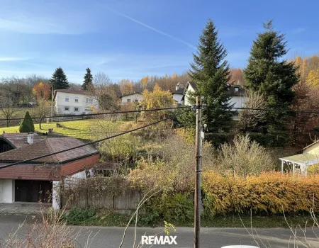Ausblick vom Balkon
