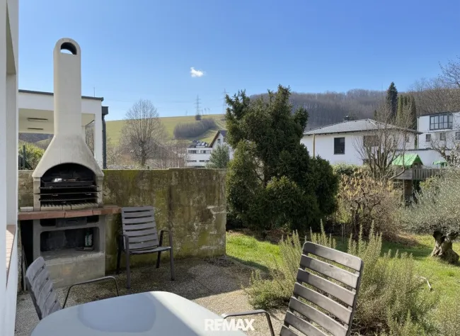 Terrassenblick
