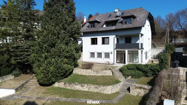 Ausblick vom Balkon