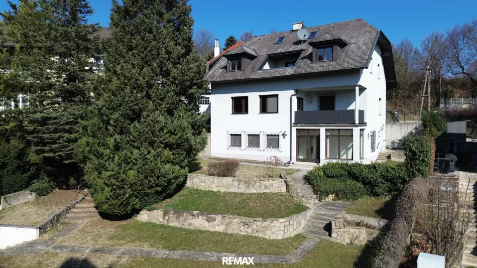 Ausblick vom Balkon