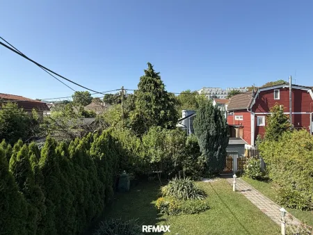 Blick vom Balkon