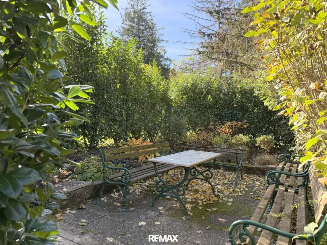 Sitzecke im Garten