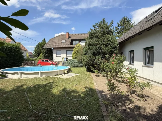 Versteckter Gartenbereich