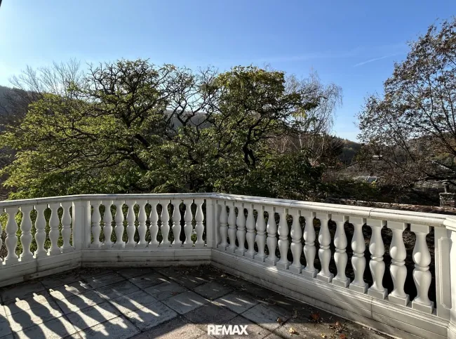 Ausblick von der Terrasse - Obergeschoss