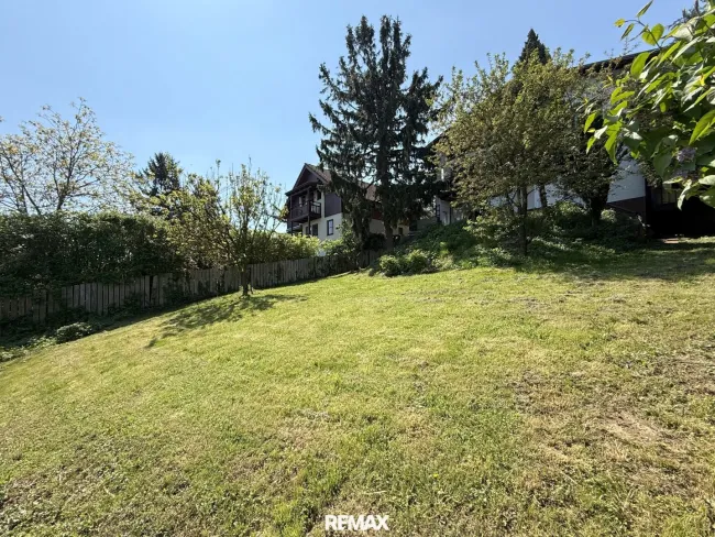 Blick auf den Garten