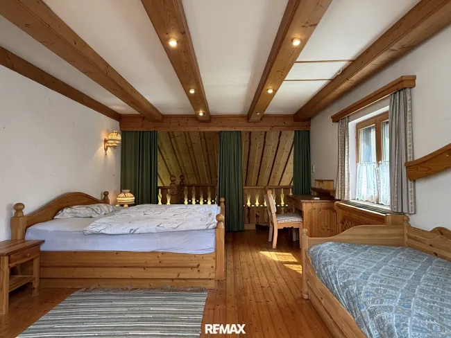 Zimmer im Dachgeschoss