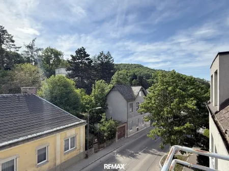 Ausblick vom Balkon