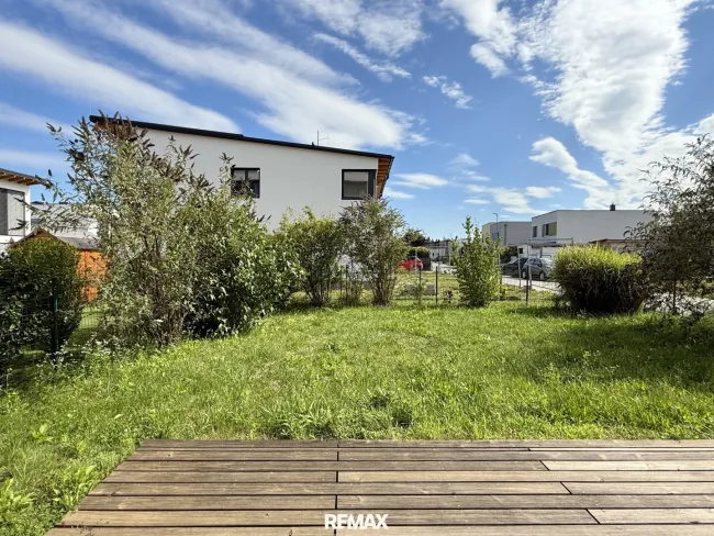 Terrasse und Garten