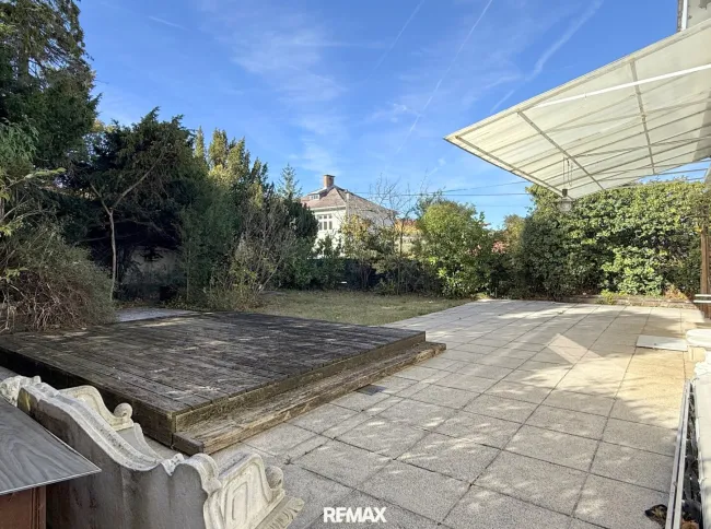 Terrasse und Garten