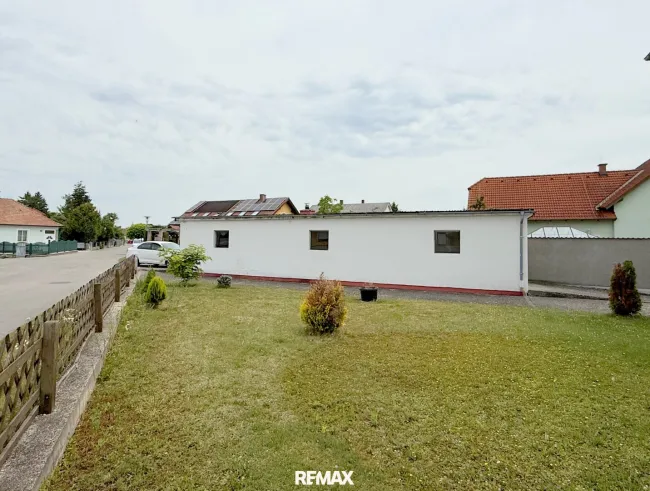 Garten und Garage