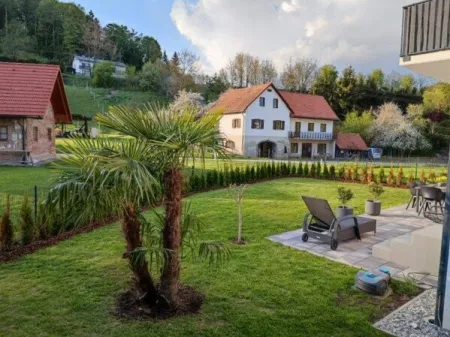 Exklusive 4-Zimmer-Eck-Gartenwohnung mit Süd-West-Ausrichtung in Laßnitzhöhe bei Graz - Titelbild