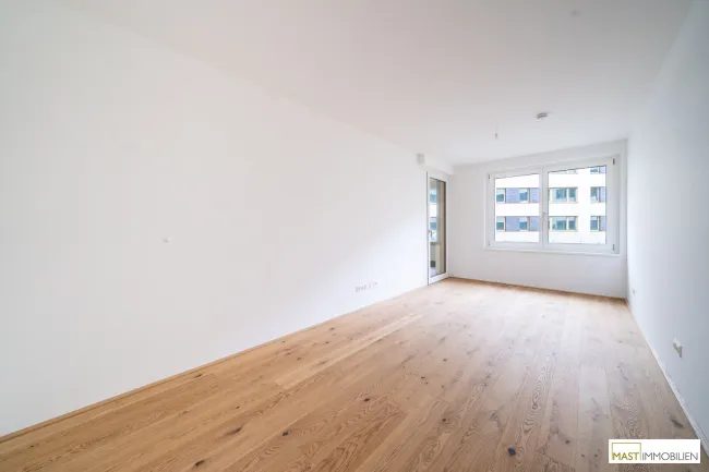 "Erstbezug" 3-Zimmer Wohnung mit südseitiger Freifläche - Bild