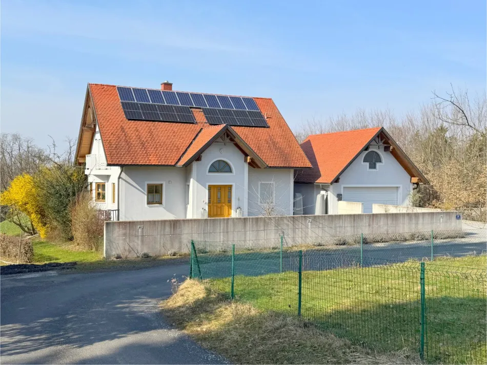 SÜDBURGENLAND – Premiumhaus mit Ganztagssonne, unverbaubarem Fernblick & nahezu energieautark - Bild