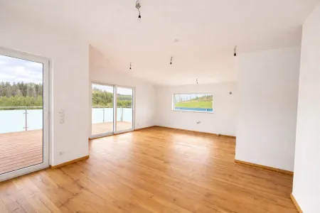Graz-Fölling/Mariatrost-Neubau-3 Zimmerwohnung mit großer überdachter Dachterrasse und 2 Carportplätzen