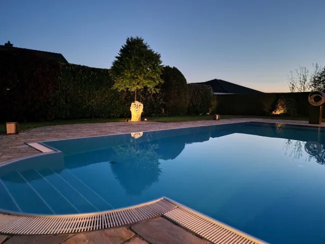 Lieboch! Luxuriöse Designervilla mit Wellness, Panoramablick & absoluter Privatsphäre! - Bild