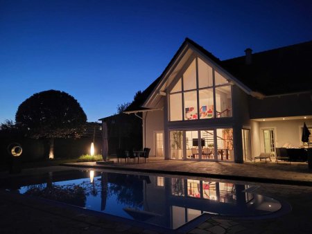 Lieboch! Luxuriöse Designervilla mit Wellness, Panoramablick & absoluter Privatsphäre!