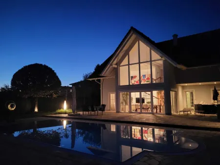 Lieboch! Luxuriöse Designervilla mit Wellness, Panoramablick & absoluter Privatsphäre!