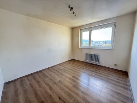 Sanierungsbedürftige 3-Zimmer-Wohnung im 8. Stock mit Süd-Loggia und traumhaftem Stadtblick!
