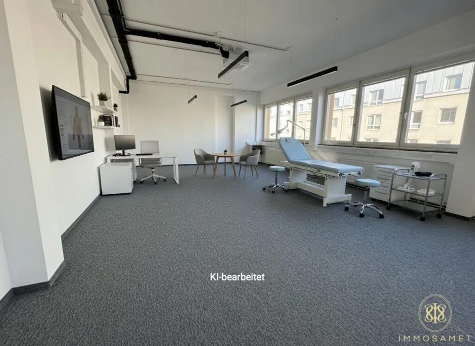Erstbezug nach Renovierung | Großzügig angenehmes Büro im 3. OG - Bild