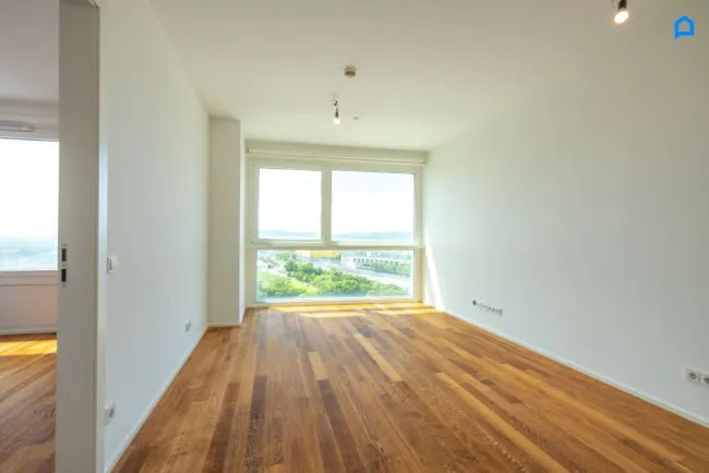 Helle 2 Zimmer, 14.OG Weitblick Richtung Süden Wiens, ERSTBEZUG nach Renovierung, - Titelbild