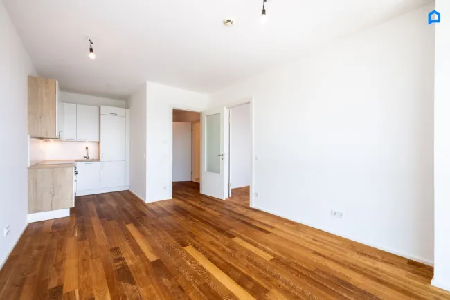 Helle 2 Zimmer, 14.OG Weitblick Richtung Süden Wiens, ERSTBEZUG nach Renovierung, - Bild