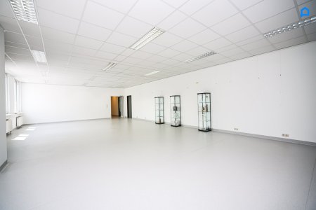 +Modernes Büro 545m² (oder auf 2x270m² teilbar) , 15-20 Räume insgesamt möglich, Teeküche, Toiletten, optionale PKW Stellplätze, optionaler Keller+