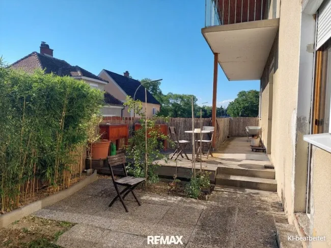 Sitzplatz auf der Terrasse