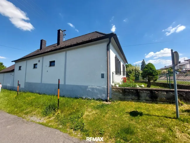 Hausansicht seitlich
