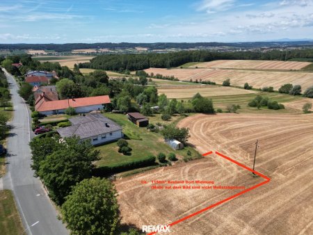 Drohnenansicht - Makierung ist NICHT Maßstabgetreu