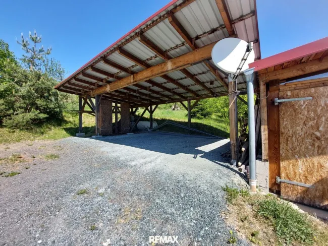 Carport für 3 Autos