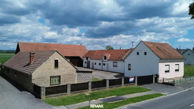 Drohnenansicht Zufahrt