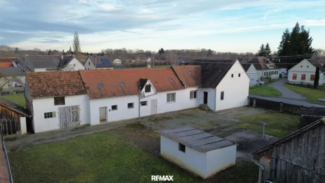 Drohenansicht Innenhof