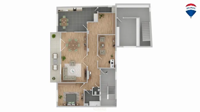 Hausplan Entwurf Wohnung