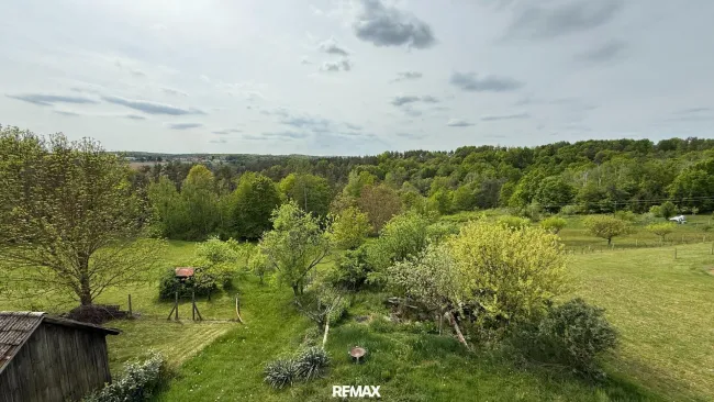Blick vom Schlafzimmer