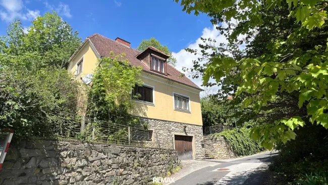 Ansicht des Wohnhauses
