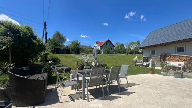 Blick zum Garten