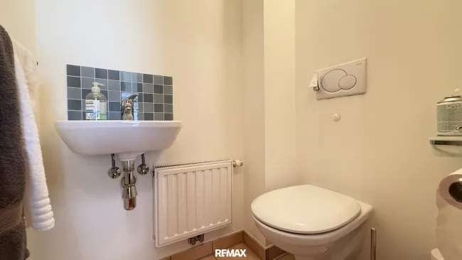 WC im Erdgeschoss