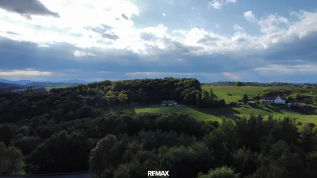 Umgebung mit Drohne